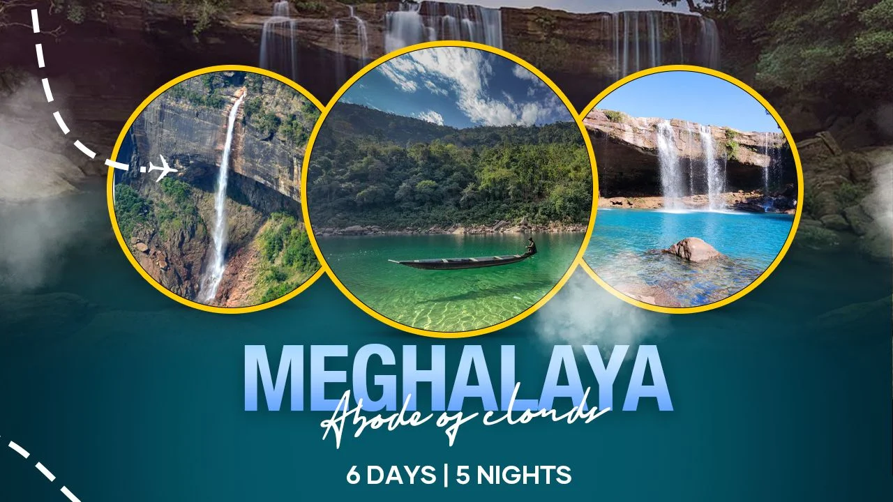 Meghalaya abode of clouds 6 days 5 Nights
